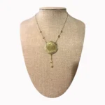 Station Chain Lariat Medallion